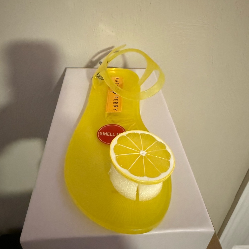 Katy Perry Yellow Lemon Sandals